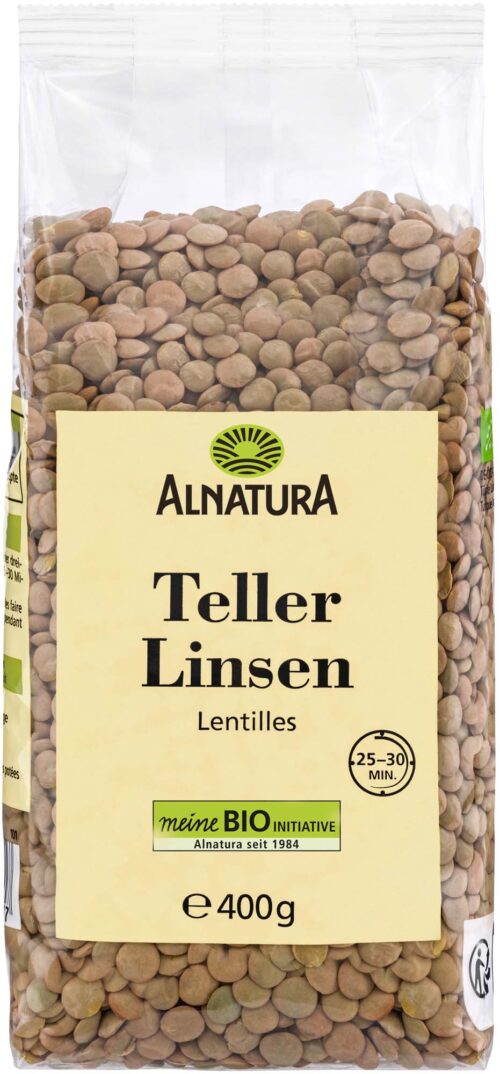 Alnatura Bio Tellerlinsen 400g