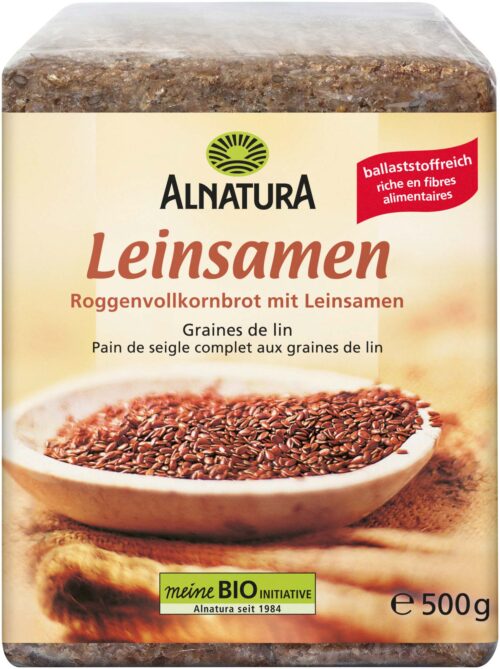 Alnatura Bio Leinsamen Brot 500g
