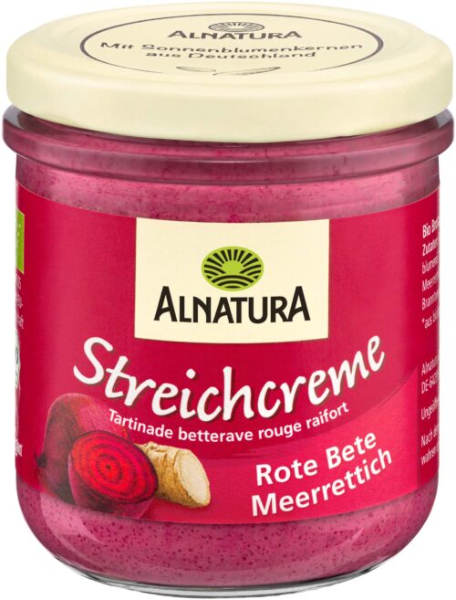 Alnatura Bio Streichcreme Rote Bete Meerrettich 180g