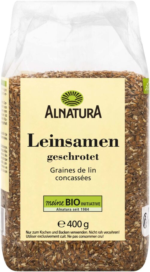 Alnatura Bio Leinsamen geschrotet 400g