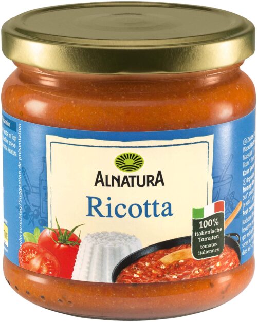 Alnatura Bio Tomaten Sauce Ricotta 350ml