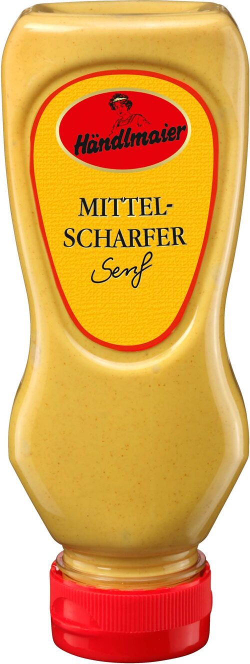 Händlmaier mittelscharfer Senf Squeeze 225ml