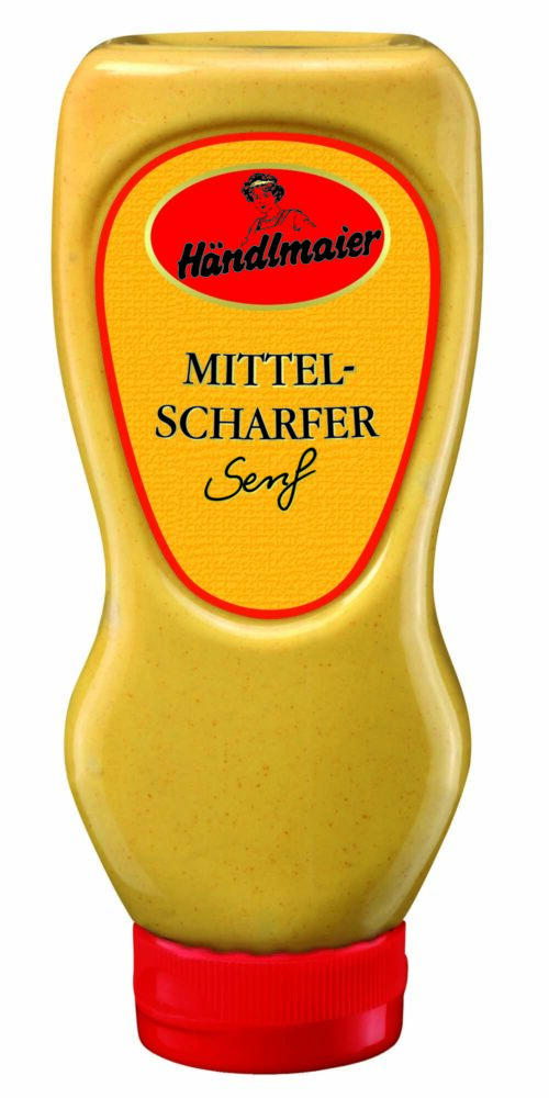 Händlmaier mittelscharfer Senf Squeeze 400ml