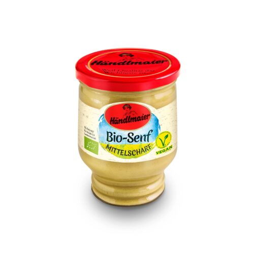 Händlmaier mittelscharfer Bio Senf 250ml