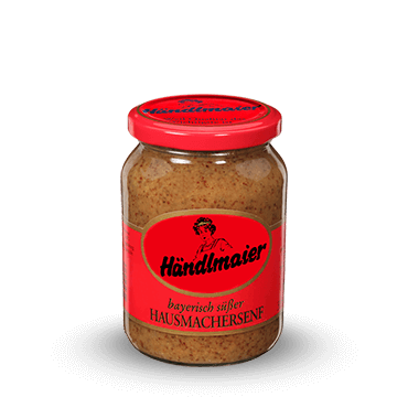 Händlmaier süßer Hausmachersenf Glas 335ml