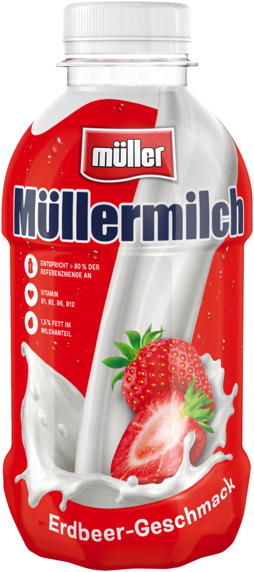 müller Müllermilch Erdbeere 400ml