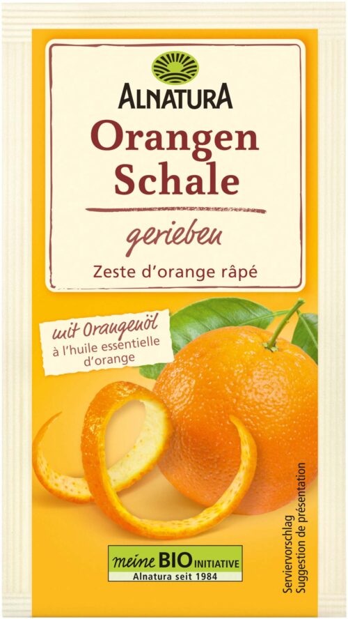 Alnatura Bio Orangenschale gerieben 5g