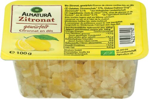Alnatura Bio Zitronat 100g