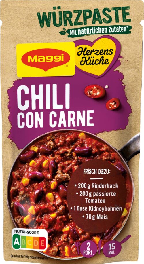 42394624 Maggi Herzensküche Chili con Carne 65g