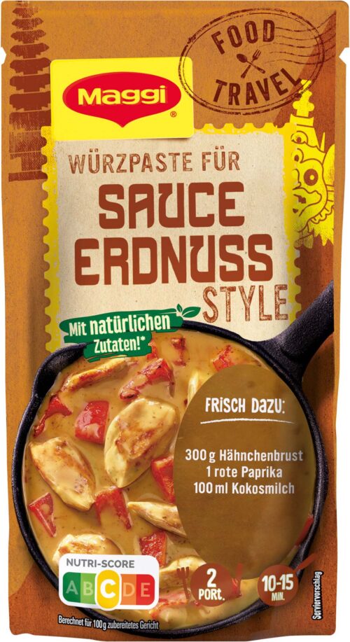 42420996 Maggi Food Travel Erdnuss Style 65g