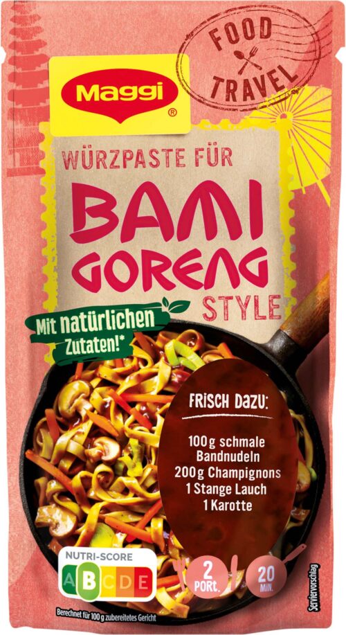 42421320 Maggi Food Travel Würzpaste Bani Goreng 65g