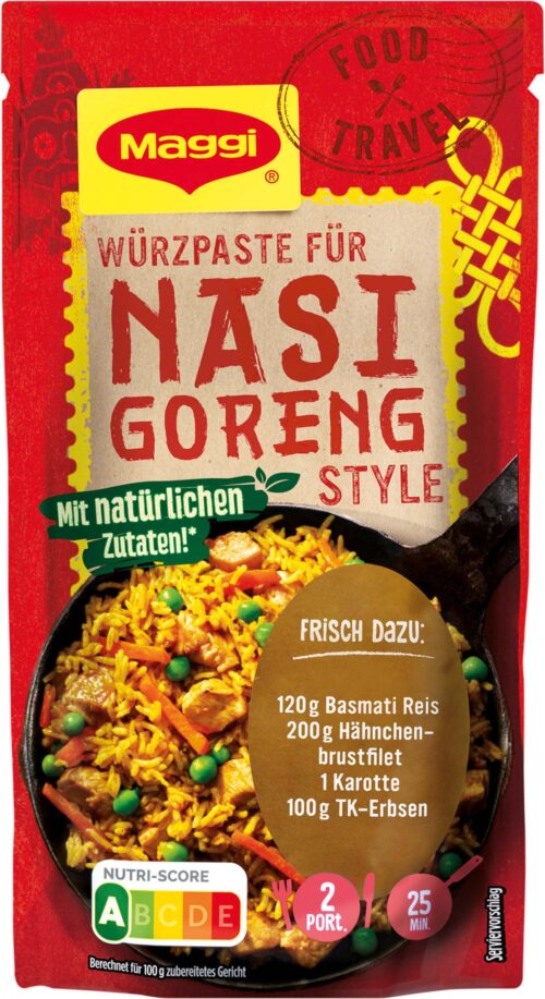 42421337 Maggi Food Travel Würzpaste Nasi Goreng 65g