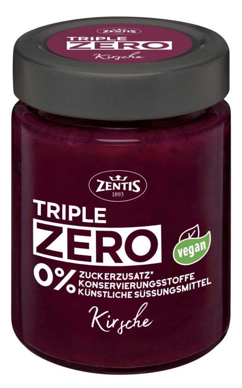 Zentis Triple Zero Kirsche 185g