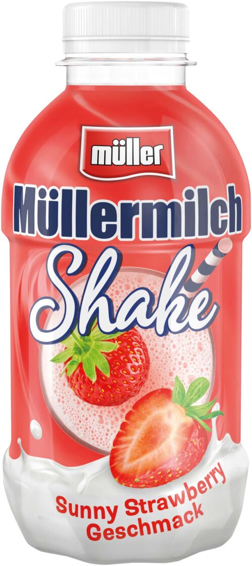 müller Müllermilch Shake Sunny Strawberry 400ml