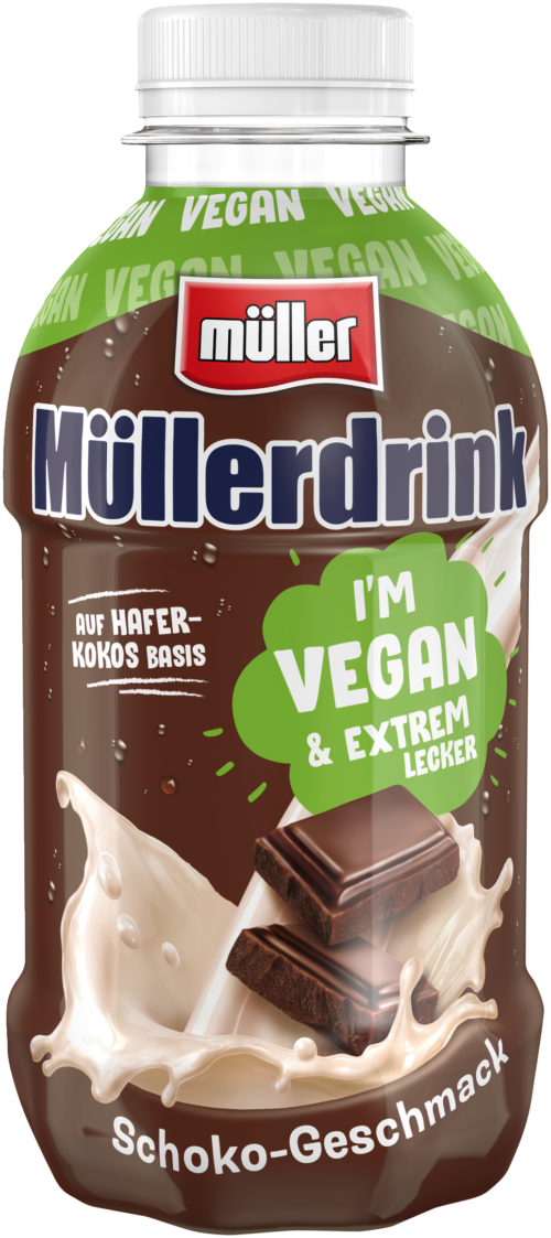 müller Müllerdrink Vegan mit Schokoladen-Geschmack 400ml