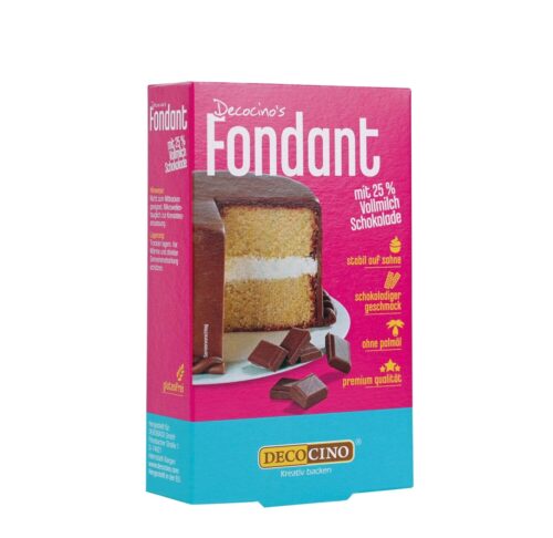 Decocino Fondant mit 25% Vollmilchschokolade 250g