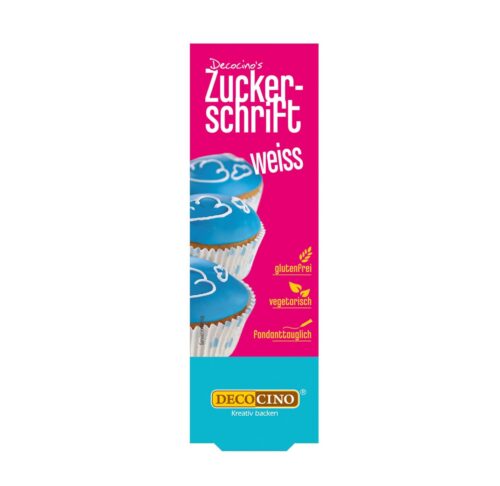 Decocino Zuckerschrift weiss 18g