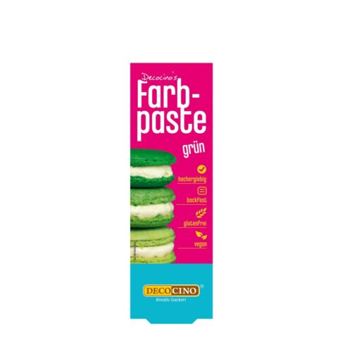 Decocino Farbpaste grün 20g