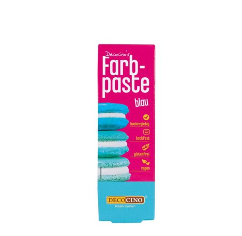 Decocino Farbpaste blau 20g