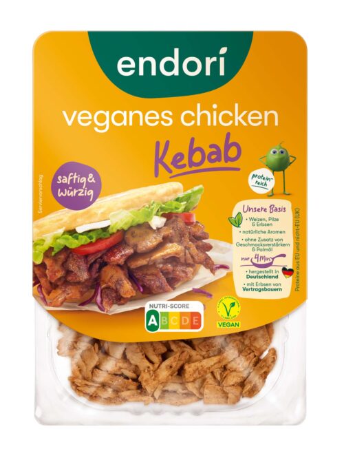 endori veganes chicken Kebab 160g