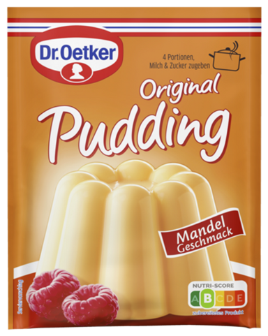 Dr.Oetker Original Pudding Mandel 3St 111g