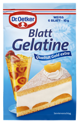 Dr.Oetker Blattgelatine weiss 10g