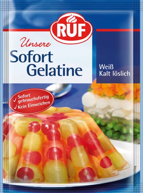Ruf Sofortgelatine weiß 30g