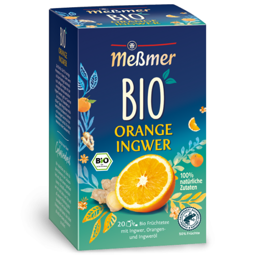 Meßmer Bio Orange Ingwer 20St 55g