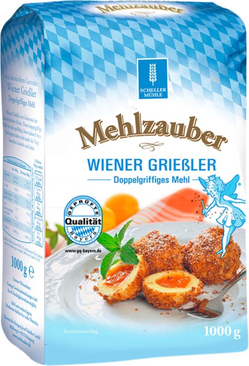 Mehlzauber Dinkel Wiener Grießler 1kg