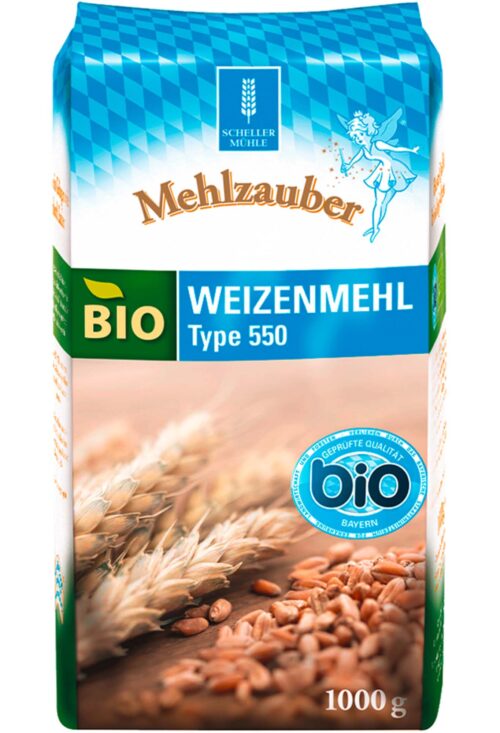Mehlzauber Bio Weizenmehl Type 550 1 kg