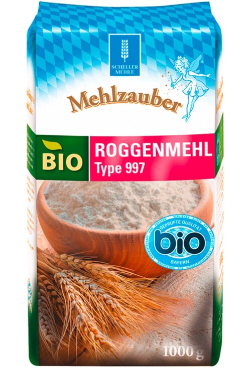Mehlzauber Bio Roggenmehl Type 997 1kg