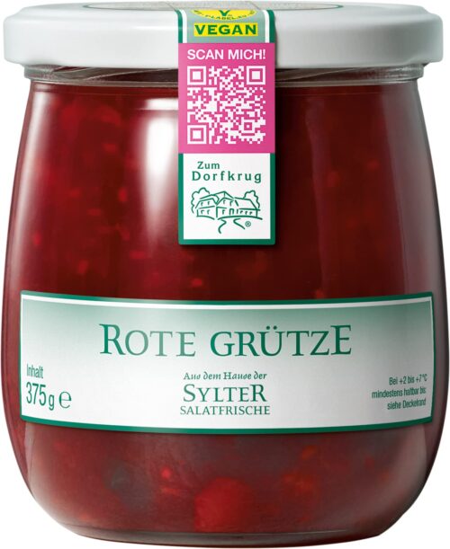 Zum Dorfkrug Rote Grütze 375g