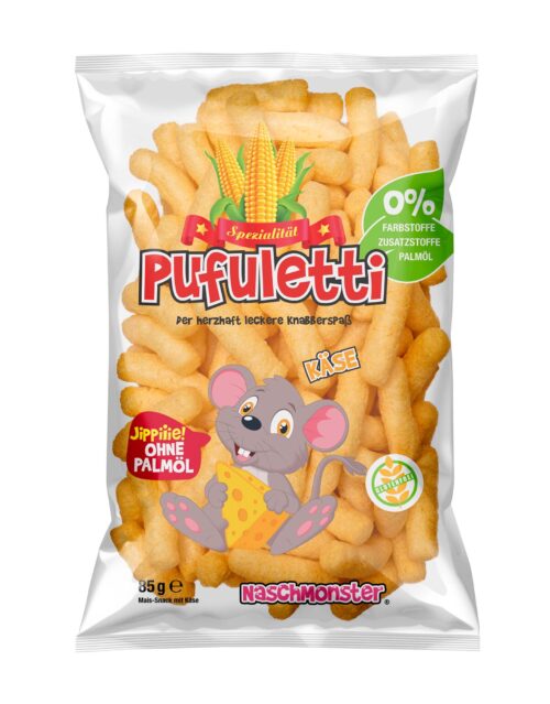 Pufuletti Original Käse ohne Palmöl 85g