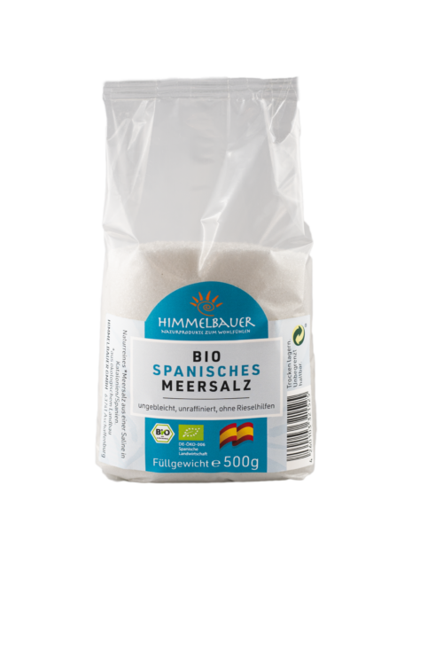 Himmelbauer Bio Spanisches Meersalz 500g