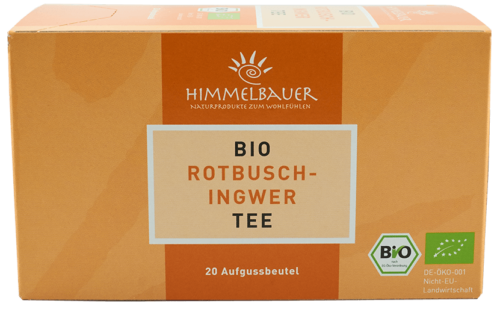 Himmelbauer Bio Rotbusch Ingwer Tee 20St 40g