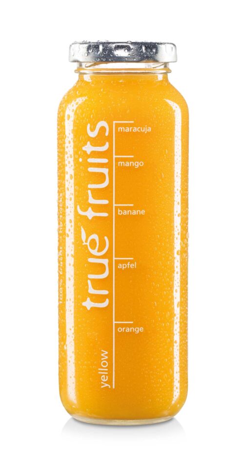 True fruits Smoothie yellow 0,25l EW