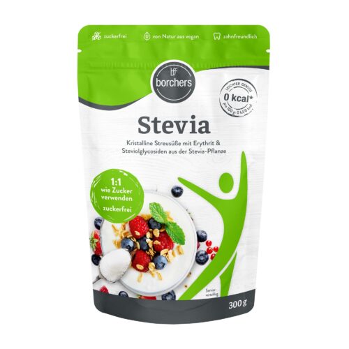 BFF Stevia - Kristalline Streusüße 300g