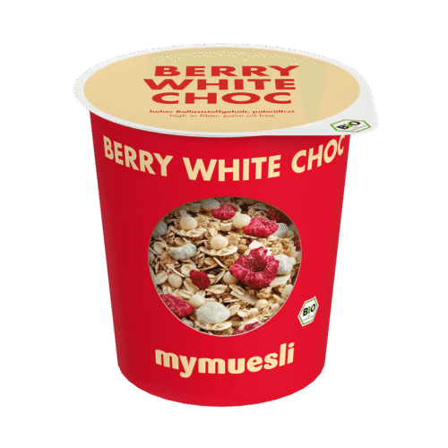 Bio Mymuesli Berry White Choc 85g