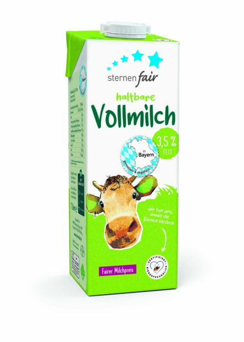 Sternenfair H-Vollmilch 3,5% 1l