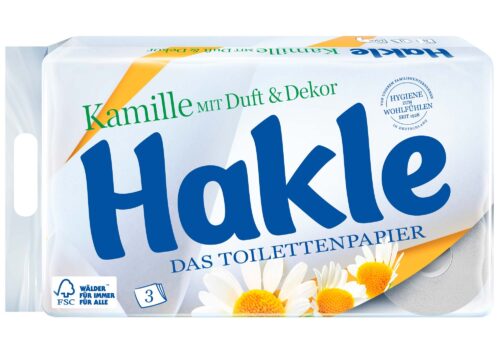 Hakle Kamille 3lagig 8x150 Blatt