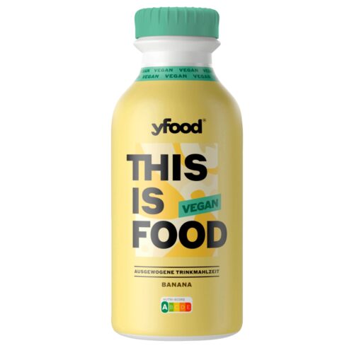yfood Trinkmahlzeit Vegan Banana 500ml