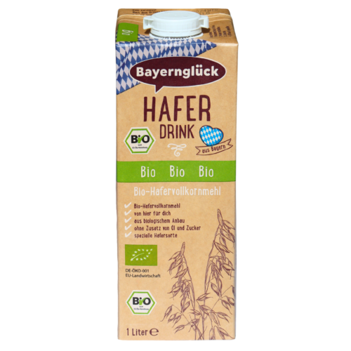 Bayernglück Bio Haferdrink GQBY 1l