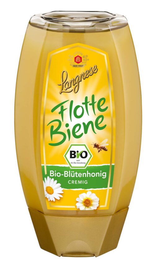 Langnese Flotte Biene Bio Blütenhonig cremig 250g
