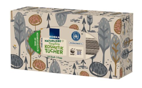 EDEKA Recycling Kosmetiktücher 2lagig 200ST