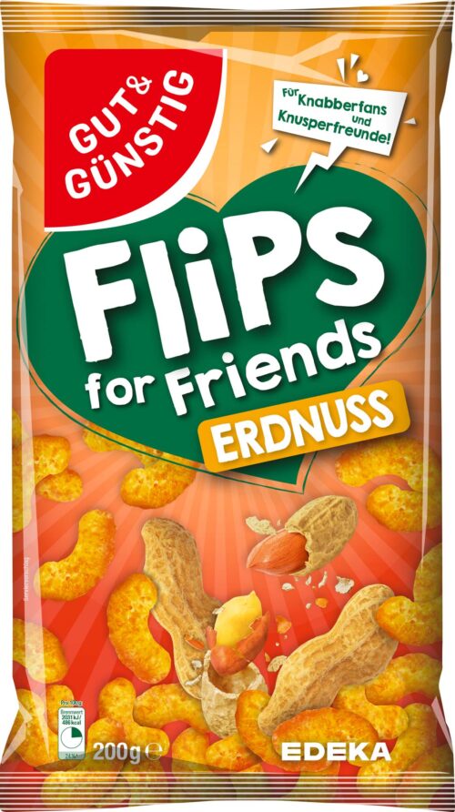Gut & Günstig Erdnuss Flips 200g