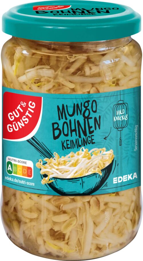 Gut & Günstig Mungobohnenkeimlinge 330g