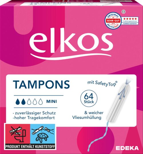 EDEKA elkos Tampon Mini 64ST