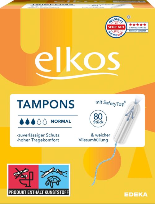 EDEKA elkos Tampon Normal 80ST