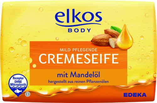 EDEKA elkos Cremeseife Mandel Öl 150g