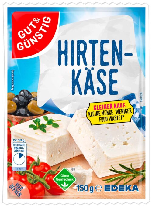 Gut & Günstig Hirtenkäse 45% 150g